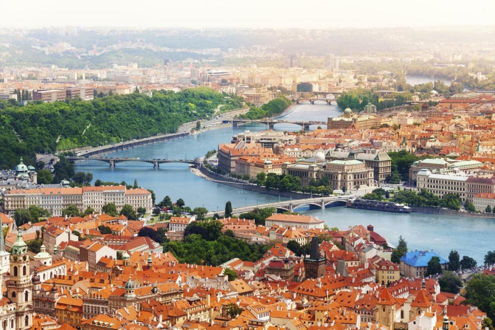 Attic Apartment City Center Prag Dış mekan fotoğraf